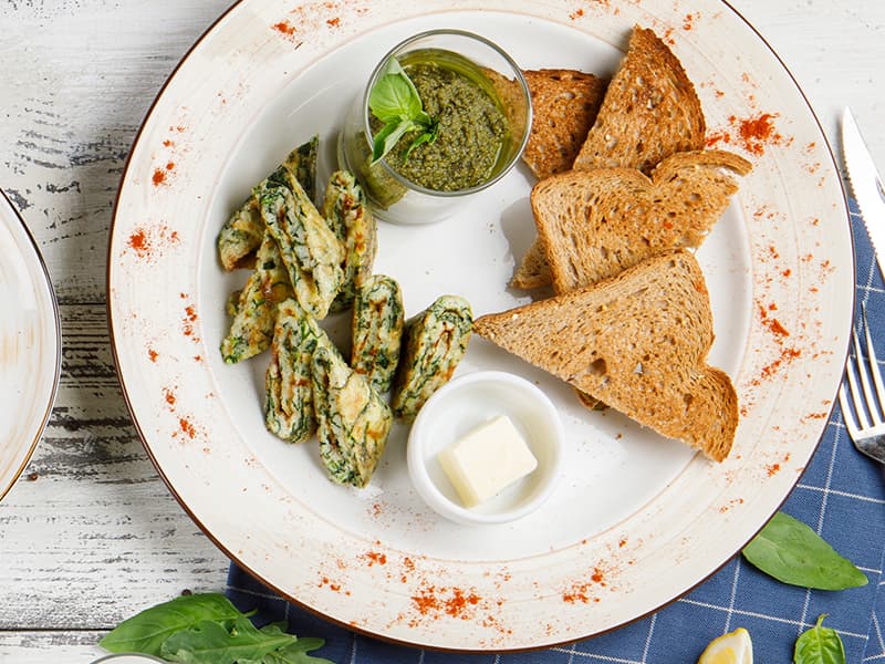 Равиоли дольче "Рикотта-апельсин"