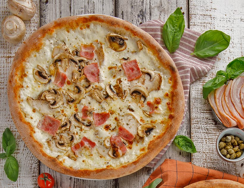 Цезарь с Лососем, Салат